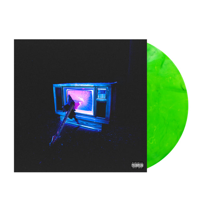 < COPINGMECHANISM > Vinyl - Neon Green Marble